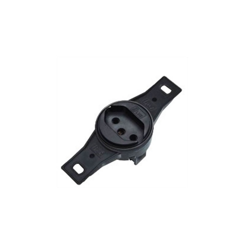Tomada 2P+T S/P B-LUX 10A Preto 9890-6