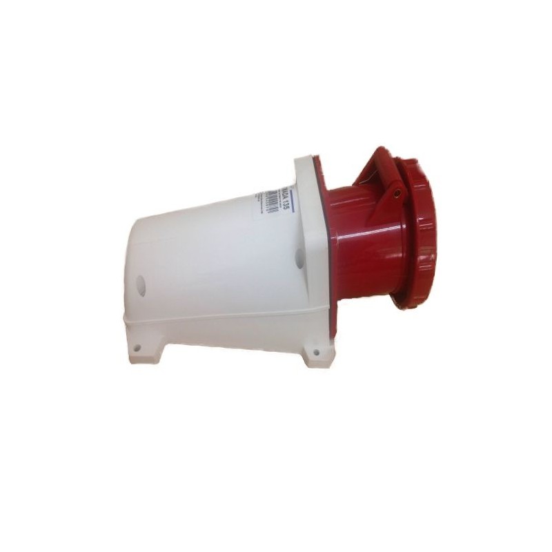 Tomada Sobrepor JNG 3P+T+N 63A 380V 6H Vermelho 135