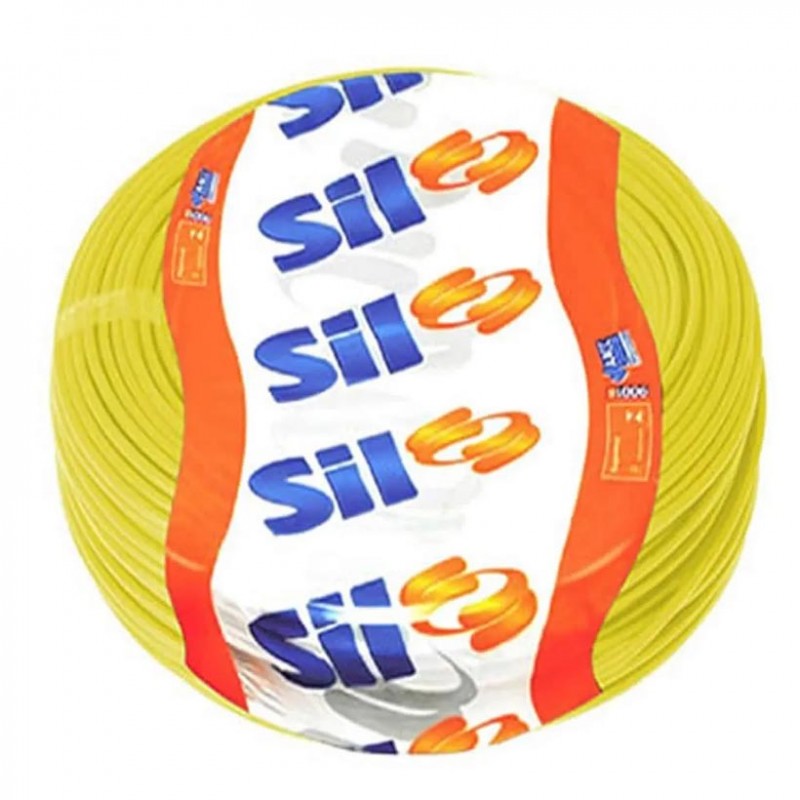 Cabo Flexível 1,50MM 750V Amarelo SIL