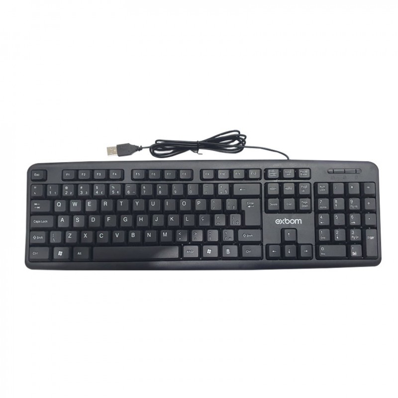 Teclado Usb BK-102 - Preto