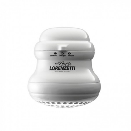 Ducha Lorenzetti Lorenbello Ultra Branco com Cano 220V 5500W