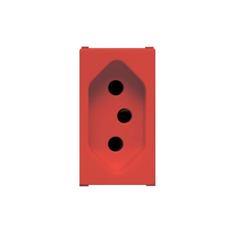 Módulo Siemens Ilus (Tomada 10A) Vermelho 5UB9 9007