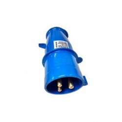 Plug Industrial NEWKON 2P+T 32A 220V Azul 3276