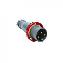 Plug Industrial NEWKON 3P+T 63A 380V Vermelho 4576